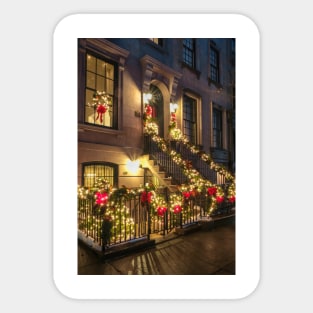 Upper East Side Chistmas Sticker